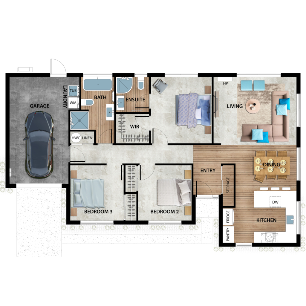 Lot 8 McQuarrie Street Development Floor Plan-1