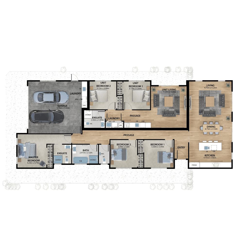 lot 5432 fowler homes queenstown floor plan