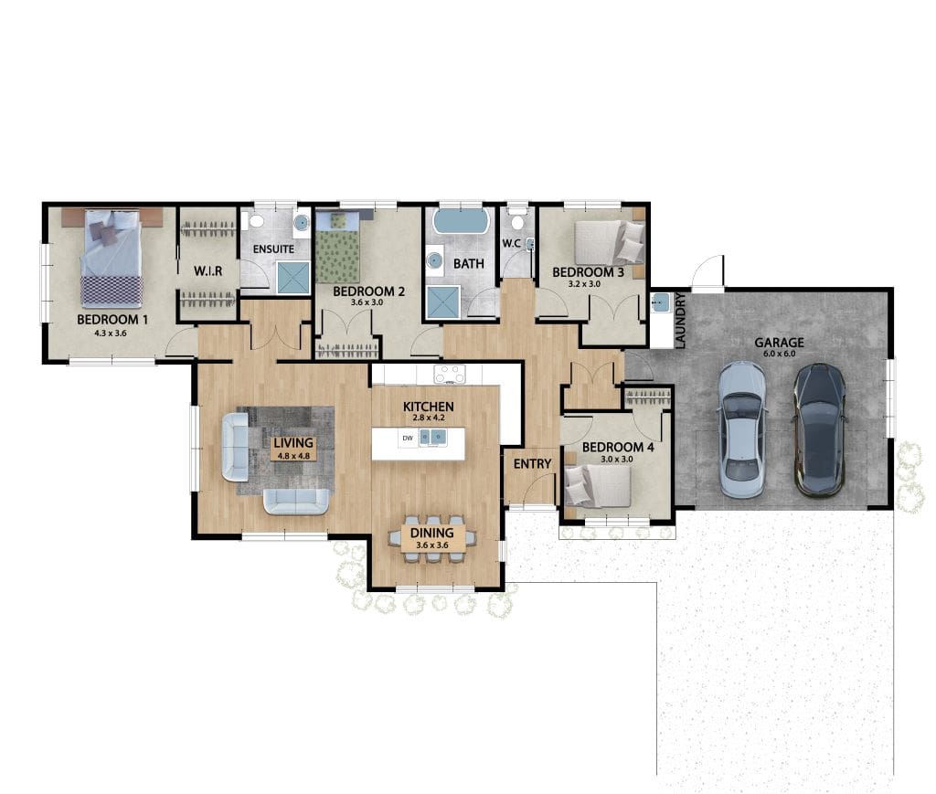 floor plan lot 4 114c bartholomew road levin 1024