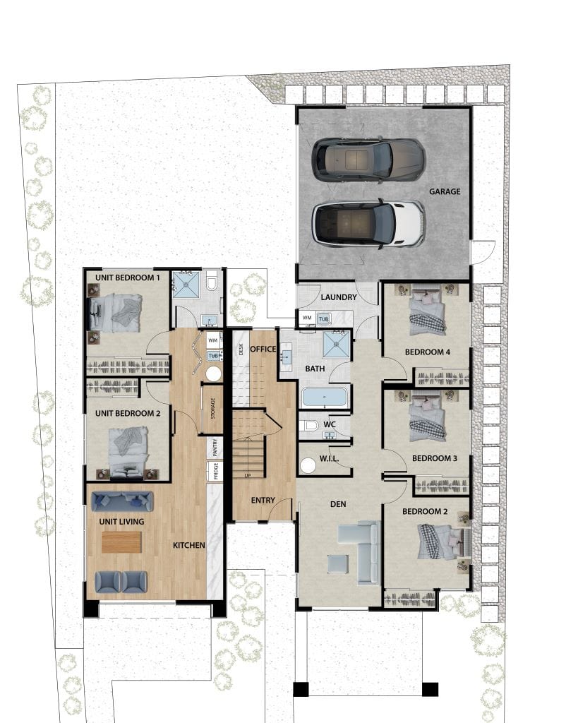 ds lot 2,homestead bay road,jacks point ground floor plan 1024